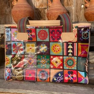 Rare Consuela alie tiles grande travel bag